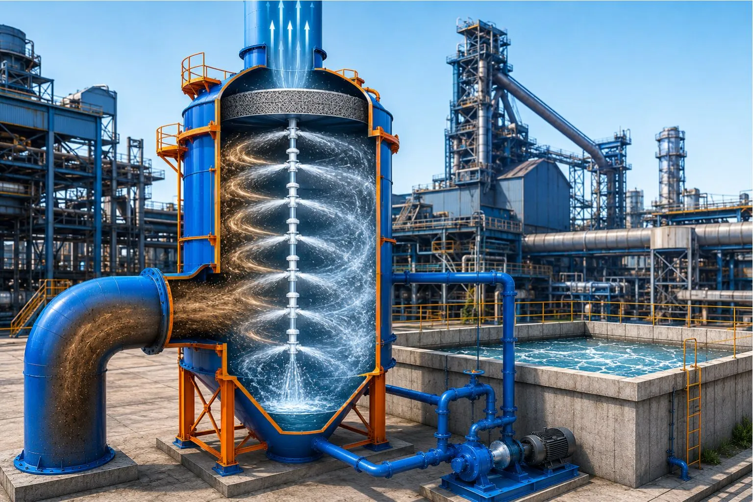 wet scrubber manufacturer in india